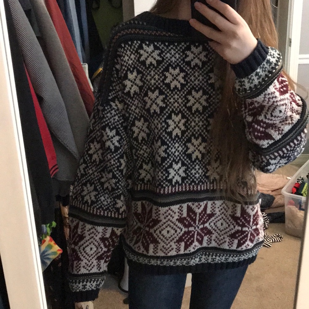 Vintage Thrifted Ugly Christmas Sweater